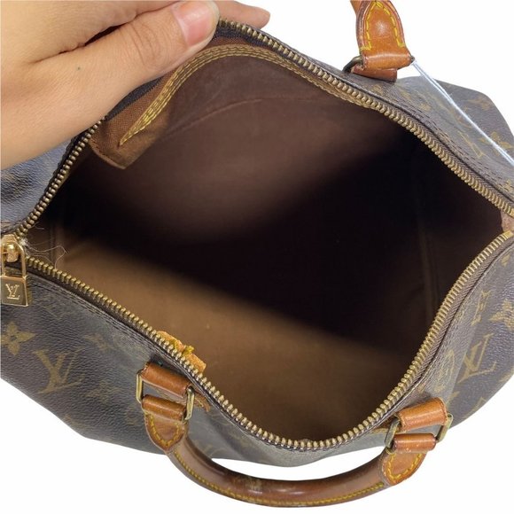 Louis Vuitton SATCHEL Speedy 30 011287M - Picture 10 of 12